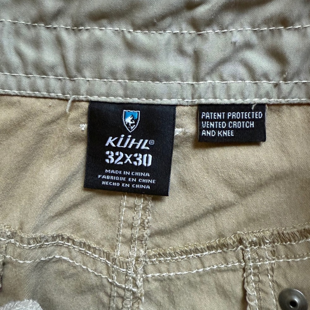 Kuhl Konfidant Air Pants 32x30 Khaki Hiking Technical Outdoor Gorpcore Utility - Picture 3 of 16